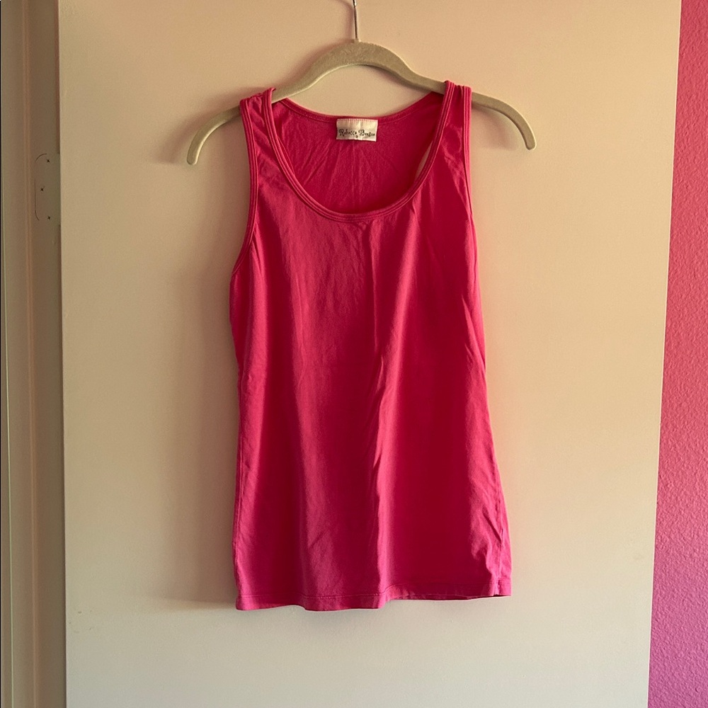 Rebecca Beeson Fuchsia Tank Top